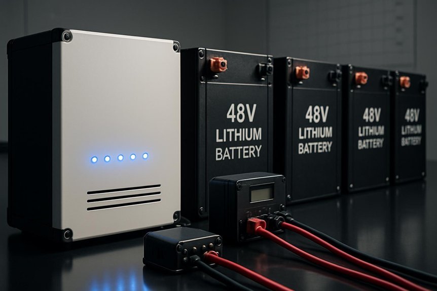 48v battery interactions with inverters
