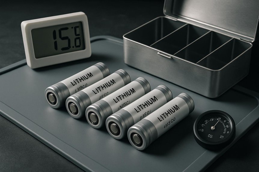 ideal storage temperature ranges for chemistry preservation