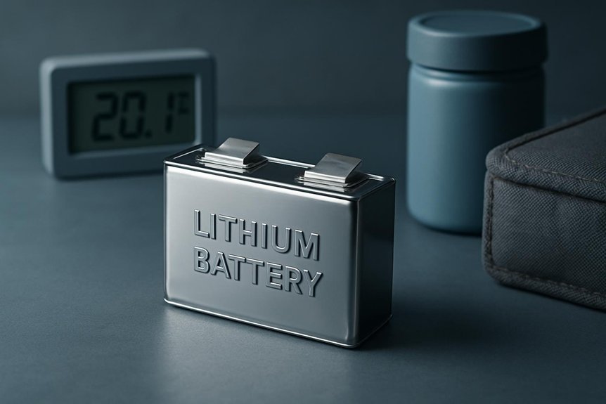 keep batteries cool stored properly