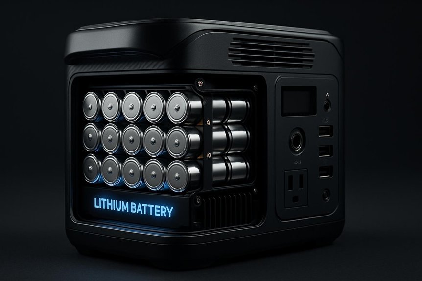 lithium chemistry shapes runtime