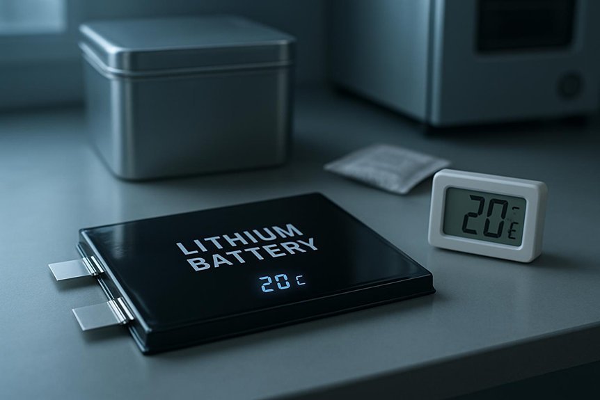 optimal lithium storage 20 25 c safety