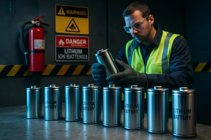recycling lithium batteries protects people