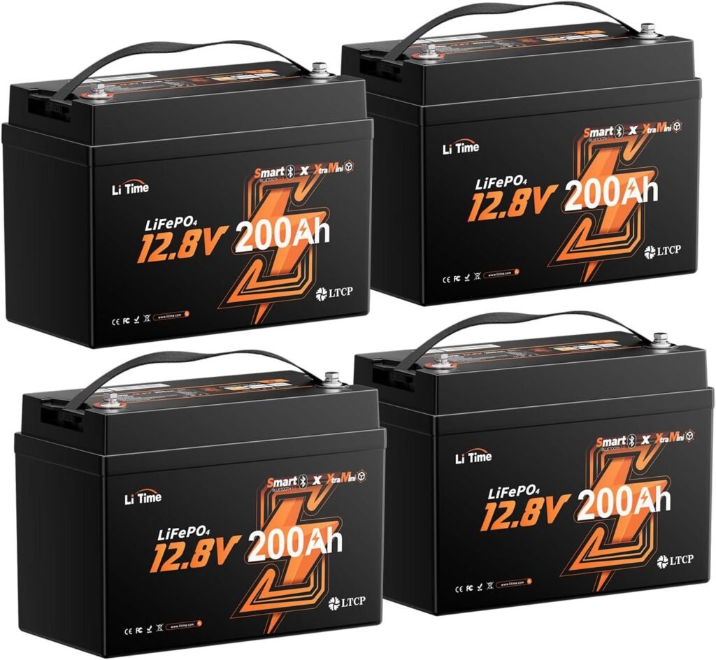 Litime Pack 12V 165Ah Bluetooth Lithium Battery for RV and Marine, Group Size with 1.65X Energy LiFePO4 Battery Higher Energy Density, Perfect for Trolling Motors, Boat, Solar etc. Litime Pack 12V 165Ah Bluetooth Lithium Battery for RV and Marine, Group Size with 1.65X Energy LiFePO4 Battery Higher Energy Density, Perfect for Trolling Motors, Boat, Solar etc.