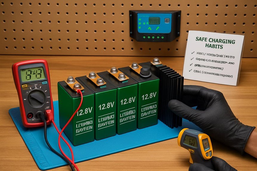 safe charging monitoring protection routines