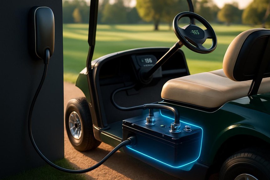 smart charging extends golf cart range