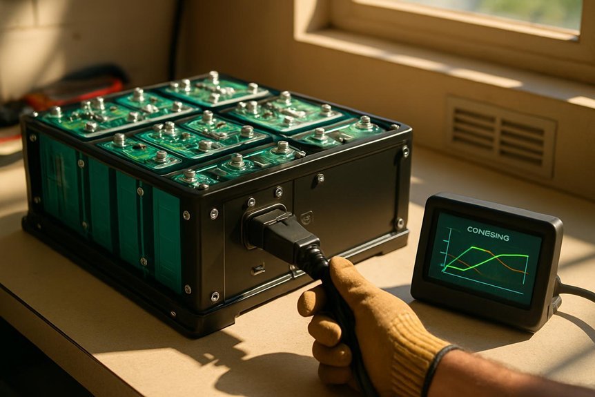 smart charging temperature monitoring routine maintenance