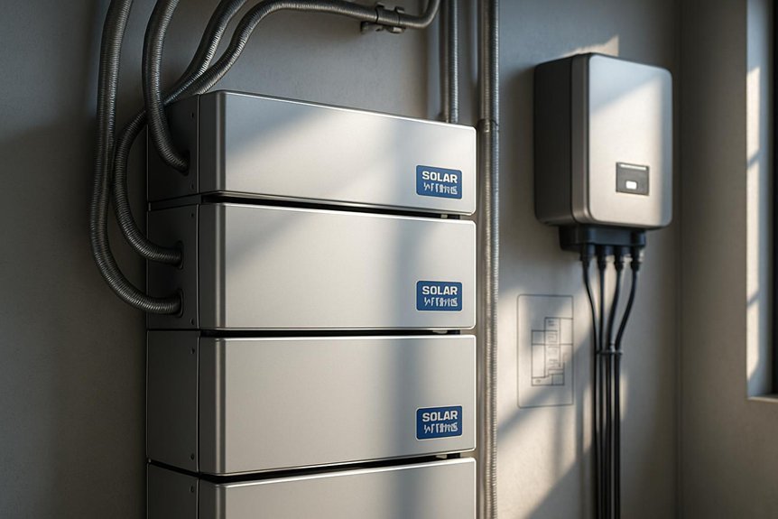 solar lithium battery storage overview