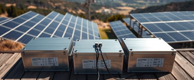Top Deep Cycle Lithium Batteries Perfect for Solar Storage